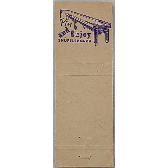 Vintage Matchbook Cover Braugh’s Tavern Monticello IN Indiana Green - Picture 3 of 5